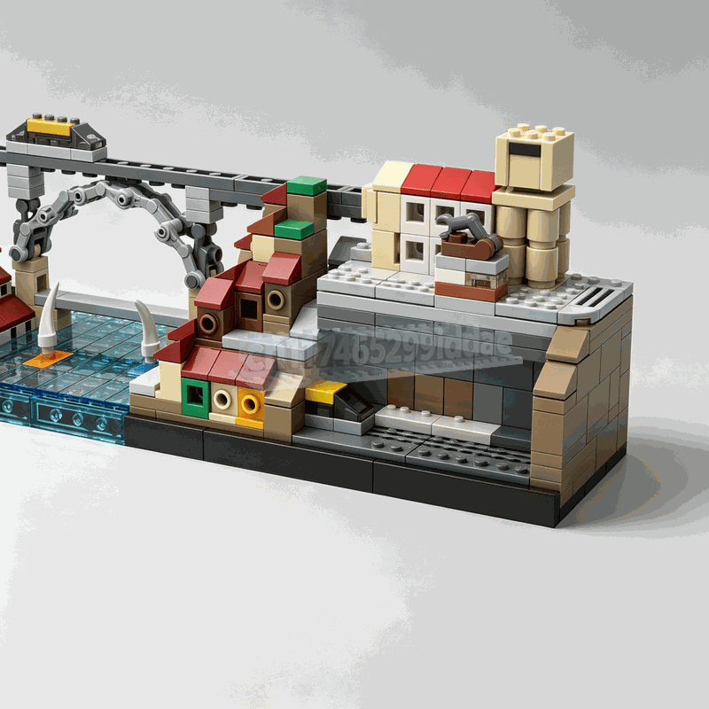 521 قطعة من مكعبات بناء منظر م - مراجعة Lego Set Creator وسعره