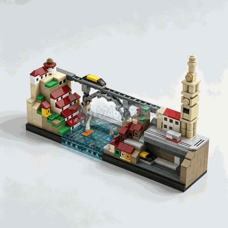 521 قطعة من مكعبات بناء منظر م - مراجعة Lego Set Creator وسعره