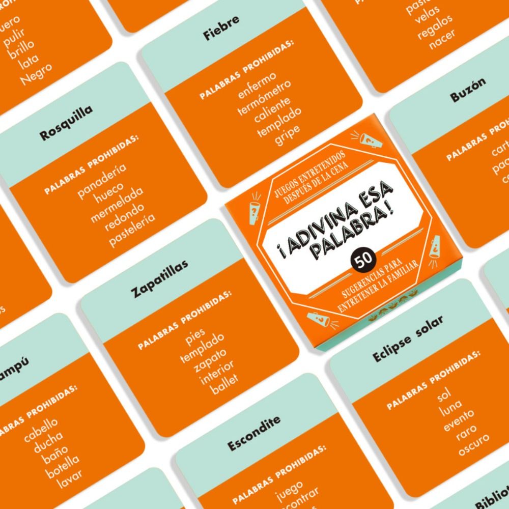 بطاقات لعبة إسبانية ممتعة، مجم - مراجعة Party Games Name وسعره