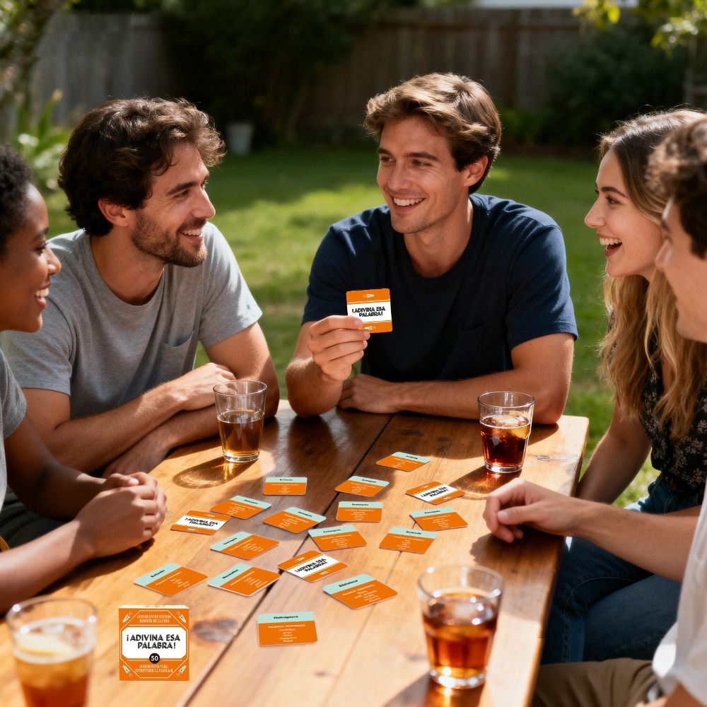 بطاقات لعبة إسبانية ممتعة، مجم - مراجعة Party Games Name وسعره