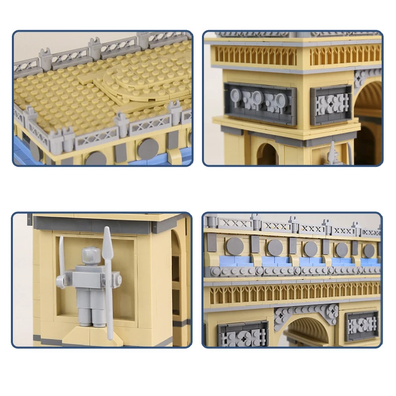 قوس النصر الفرنسي اللبنات العا - مراجعة Lego Set Creator وسعره